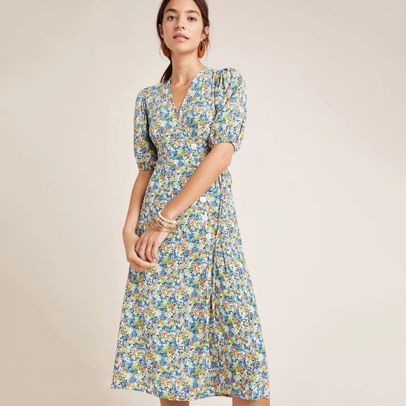 NWOT Faithful the brand Marta MIDI Dress Size 2 - Picture 2 of 6